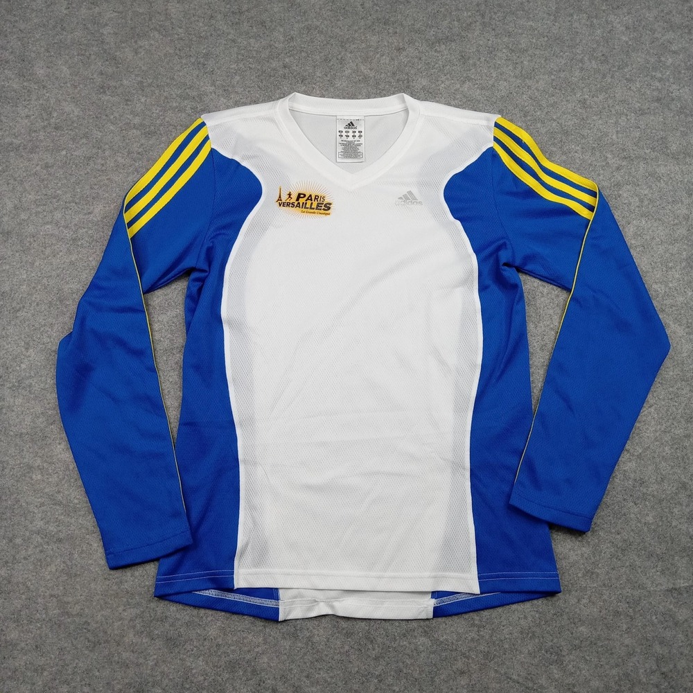 Adidas Shirt Womens Small Climalite Long Sleeve LA Road‎ Runners Athletic Paris